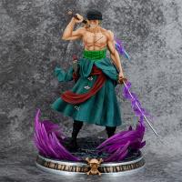 Figura De Anime One Piece Roronoa Zoro 21cm Doble Cabeza Con Habilidades De Lucha Modelo De Acción PVC Decoración Juguete Regalo De Cumpleaños Para Adultos - details 2