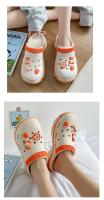 Sandalias De Verano Para Mujer 2024 Con Suela Gruesa EVA Antideslizante DIY Holes Diseño Lindo Y Solido Sandalias Y Zapatillas De Playa - details 9