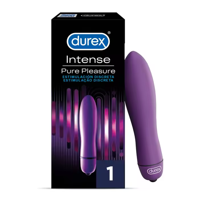 Durex Vibrador Mini Intense Orgasmic Pure Pleasure, Dildo Consolador Clítoris Mujer - 1