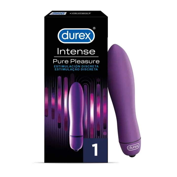 Durex Vibrador Mini Intense Orgasmic Pure Pleasure, Dildo Consolador Clítoris Mujer - 1