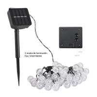 ORION91 Guirnaldas Solares Luz Cálida 300 Luces 42 Metros IP65 Nine&One - Pack de 6 - details 1