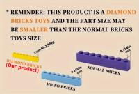 Bloques Creativos Para Aliviar El Estrés Y Ansiedad 2024 Juguetes De Montaje Pequeños Para Niños Bloques Micro Ornamentos Para Construcción Manual - details 0