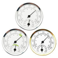 Mini Termómetro-Higrómetro Analógico Medidor De Temperatura Y Humedad Para Interior Sin Batería Diámetro 58MM Aideepen - details 4