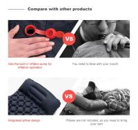 Colchón De Acampar Autoinflable Con Almohadas Matrícula Aérea Ultraligera Con Bomba De Inflado Integrada Manta De Descanso Para Exteriores - details 8