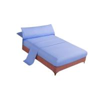 Juego de Sábana UNISEX colores lisos acabado de gran suavidad y no hacen bolas medidas 90 cm 105 cm 135cm 150 cm - details 0