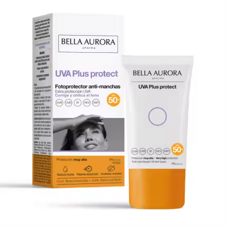 Bella Aurora UVA Plus Protect Protector Solar Antimanchas SPF50+ 50 ml - 1