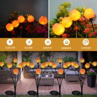 Lámpara de césped solar para exteriores de Halloween, nueva lámpara de calabaza para jardín, hogar, 2024, que se ilumina automáticamente en la oscuridad. - details 8