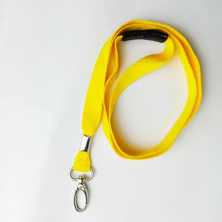 Cuerda De Lanyard Para Tarjeta De Identificación Con Clip De Metal Correa De Cuello Para Seguridad Con Broche De Lobster Tamaño 90 Cm Unisex - 1