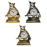 Reloj De Mesa Decorativo Con Figura De Navegación Reloj De Alarma Para Cocina Dormitorio Oficina Sala De Estar Adecuado Para Niños Estilo Retro - details 5