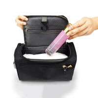 Bolsa De Maquillaje Portátil Impermeable Con Gancho Para Viajes Organizador De Cosméticos Para Hombres Bolsa De Lavado De Viaje - details 4