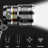 Linterna Frontal LED XHP50 Con Sensor Y Sensor Impermeable Recargable Para Pesca Buscaminos Camping Luz De Escenario Con Zoom - details 6