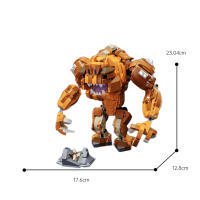 Bloques De Construcción DIY MOC Movie Space Series Rancor Wars Monstruo Armado De Tatooine Juguete De Bloques De Plástico ABS Para Niños Regalos - details 9