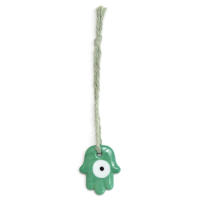 Lucky Eye Glass Drop Aceite Turco Mal De Ojo Colgante De Corazón De Mano De Fatima Para Puerta De Cuerda Tejida Joyería Para Hombres Y Mujeres Llavero De Moda - details 18