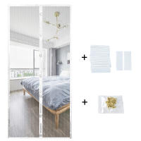 Nueva Cortina De Puerta Magnética 2025 Malla De Insectos Anti-Mosquitos Cierre Automático Tamaño Fácil Instalación 1PC - details 8