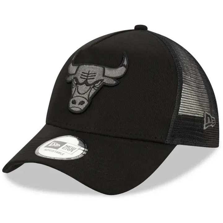 Gorra New Era Nba Chicago Bulls Tonal A-Frame para unisex en color negro - 1