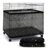 Cubierta Para Cages De Pájaros Resistente Al Polvo Red De Nylon Recogedor De Semillas Protector De Semillas Estelar / Color Sólido Nueva - details 4