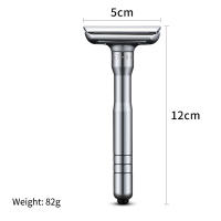 Ajustable Cuchilla De Seguridad Con Sistema De Reemplazo De Hojas Seguro Presiona Para Abrir 1 Cuchilla 5 Hojas Para Hombre Y Mujer - details 1