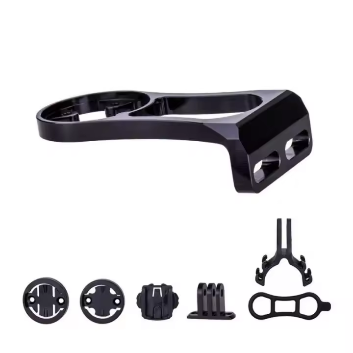 Soporte De Cámara Y Computadora Para Bicicleta De Aluminio Montaje En Manillar Para Ciclismo De Montaña Y Carretera Equipamiento De Deporte Y Fitness - 1