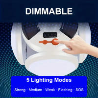 Lámpara De Camping Portátil Con Energía Solar USB Recargable Lámpara De Tenda Exterior Con Bombillas LED Plegables Y Gancho Colgante - details 2