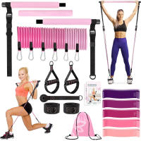 Kit De Barril De Pilates Con Bandas De Resistencia Multifuncional Para Gimnasio Doméstico Portátil Ejercicios De Complejidad Baja Para El Cuerpo Completo - details 0