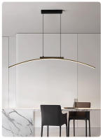 Lámpara Colgante Minimalista Ajustable En Altura LED Para Comedor Y Cocina Ahorro De Energía Para Habitación De Hotel Estilo Moderno - details 10