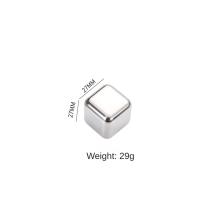 Juego De Cubos De Acero Inoxidable Reutilizable Para Enfriamiento De Vino Y Whiskey Herramienta De Barra Para Fiestas Eco-amigable Y De Alta Calidad - details 12