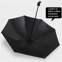 Paraguas plegable para hombre y mujer, sombrilla de doble uso con forma de fruta, corazón, lluvia soleada, protector solar - details 18