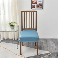 Cubiertas De Silla De Comedor En Cuero PU Impermeable Modernas Y Duraderas Antipolvo Para Hogar Y Hotel Cubierta De Cojín Elástica - details 28