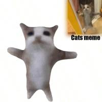 Juguete De Gato Divertido Y Feliz En Peluche Animal De Muñeco Suave Para Niños Y Adultos Regalos De Cumpleaños Y Navidad Accesorio De Sueño Interactivo - details 0