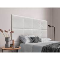 DHOME Cabecero Tapizado Compuesto de Paneles Autoadhesivos Intercambiables Serie Luxury Edition Cama Lujo Dormitorio Acolchado Segunda Gama de Colores - details 0