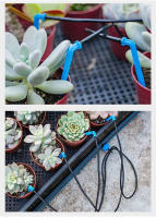 Kit De Riego Por Drip Para Jardín Patio De 8L Con 4 Caminos Sistemas Automáticos De Riego Para Plantas En Macetas Y Césped Interior Exterior - details 3