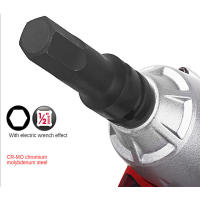 Kit De Brocas Hexagonales Para Aire 1/2 Pulgada Herramientas De Destornillador Y Destornillador De Ratchete Para Reparación De Herramientas De Impacto Y Manual - details 5