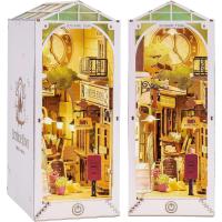 Rolife Book Nook Sunshine Town Kit Puzzle 3D Madera Rompecabezas Maquetas para Montar con leds - details 7