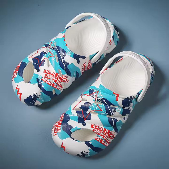 Clogs Para Hombres Impermeables Antideslizantes Con Suela Gruesa Y Suave Sandalias Cómodas Para Uso Diario En Exteriores - 1
