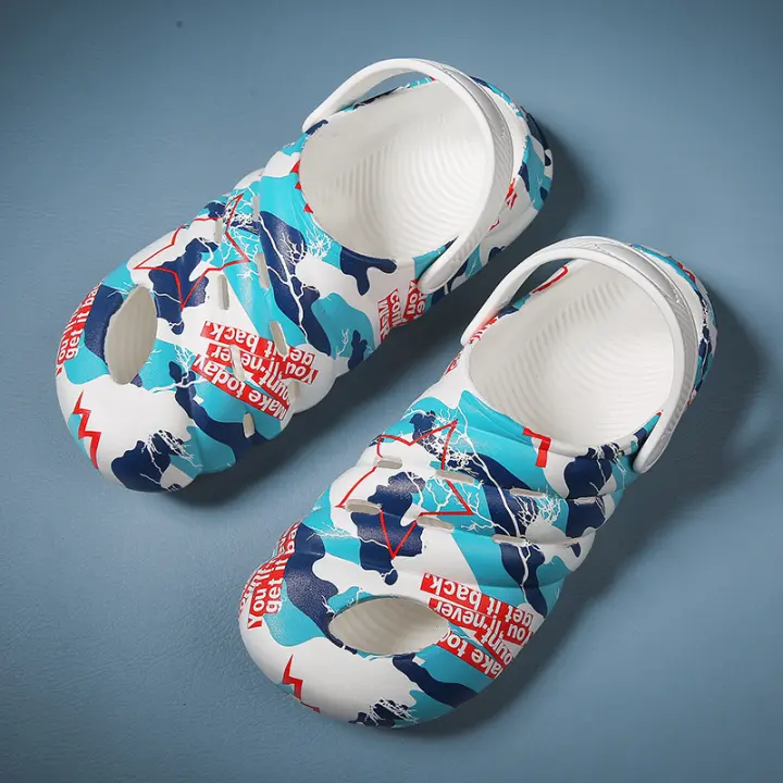 Clogs Para Hombres Impermeables Antideslizantes Con Suela Gruesa Y Suave Sandalias Cómodas Para Uso Diario En Exteriores - 1