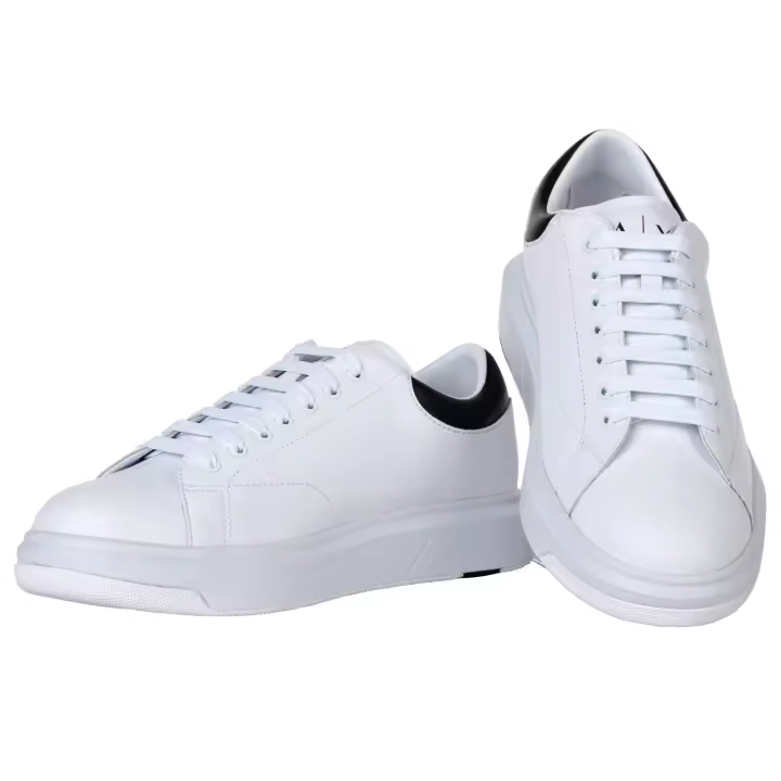 A|X ARMANI EXCHANGE zapatillas deportivas hombre - zapato con cordones, deportivas bajas, logo, piel - 1