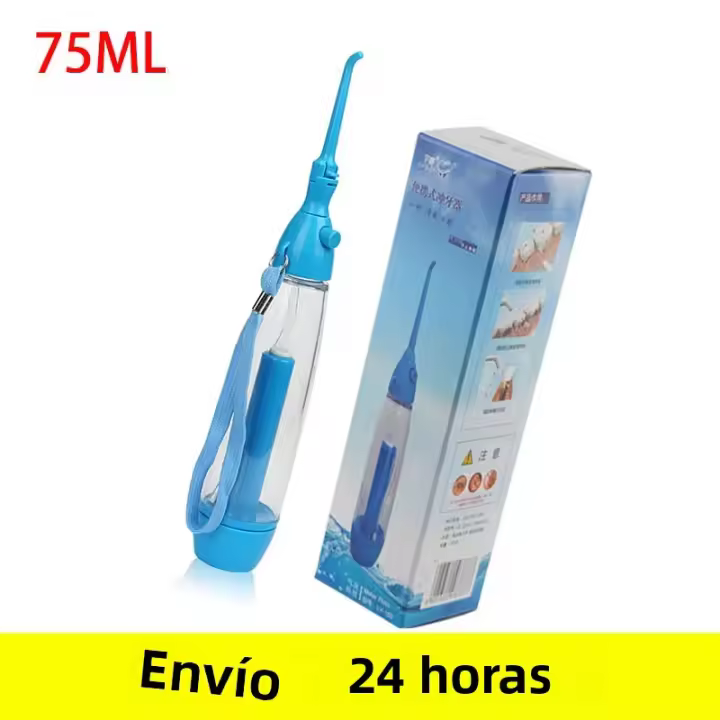 Irrigador Oral Portátil Dental Flosser Para Limpieza De Dientes Máquina De Lavar La Boca Con Boquilla Noxima Para Adultos - 1