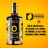 "OLIVA SÍ Golden Edition - Aceite de Oliva Virgen Extra 500ml con D.O.P. Priego de Córdoba - Calidad Gourmet y Sabor Exclusivo" - details 0