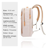 Mochila de viaje múltiple para Mujer, Bolsa de avion para Mujer, bolsas de Orden portátil Luces with Carga USB - details 6