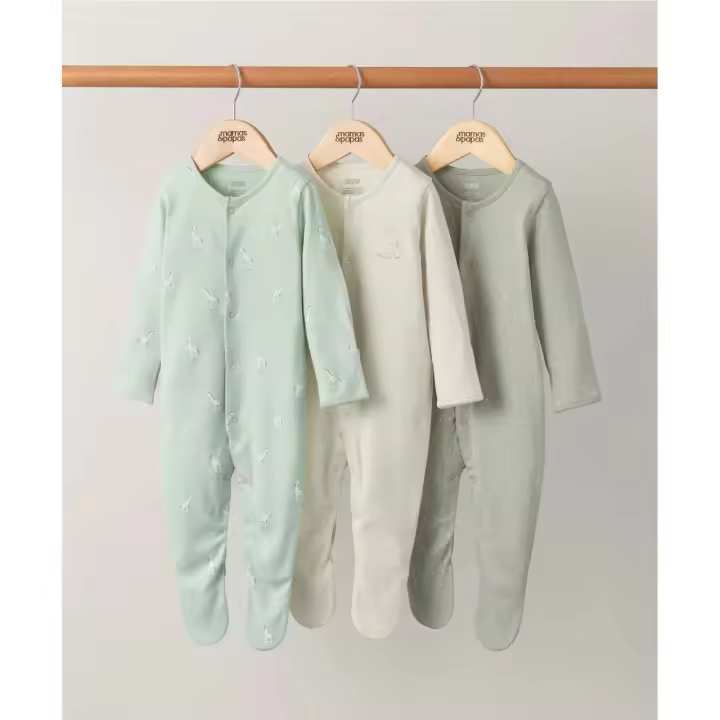 Zenyth Ropa para niños, Mono de Bebe de Primavera y Primavera, ropa de gateo de manga Largo que cubre Los Pies, Pijamas, Caja de GIFT para Bebe recién acid - 1