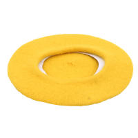 Gorro De Lana Térmico Para Bebés Y Niñas Estilo Francés Retro Vintage Beret Elegante De Color Sólido Para Invierno - details 17