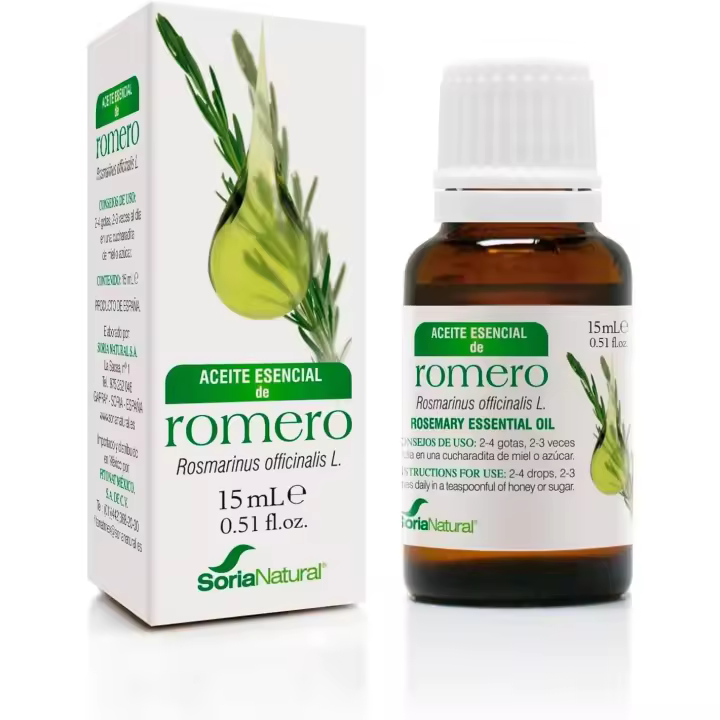 Aceite Esencial de Romero Soria Natural - Tu Mejor Amigo para el Cabello y la Piel - 1