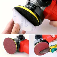Pack De 10 Discos De Esmalte Con Anillo Y Bucle 6 Pulgadas 60-600 Grados Para Taladro Mezclador Y Herramientas De Rotación - details 2