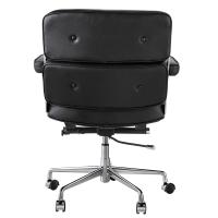 TY205B Dark Brown Robin Chair Genuine Leather Lobby Office Computer Chair Home and Office Chair Swivel Chair - details 3