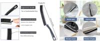 Cepillo de radiador de piezas, 120 cm, con cerdas de pelo de cabra, Ideal para limpiar radiadores planos, 1 unidad - details 1