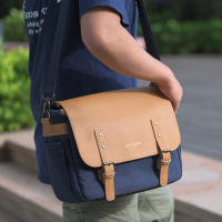 Bolso De Hombro Para Cámara K&F CONCEPT Shockproof Adecuado Para DSLR SLR Mirrorless Con Divisores Desmontables Apta Para Portátil De 14 Pulgadas - details 4