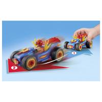 Racing luchador Playmobil Funstars (71632) kart con motor retráctil - details 2