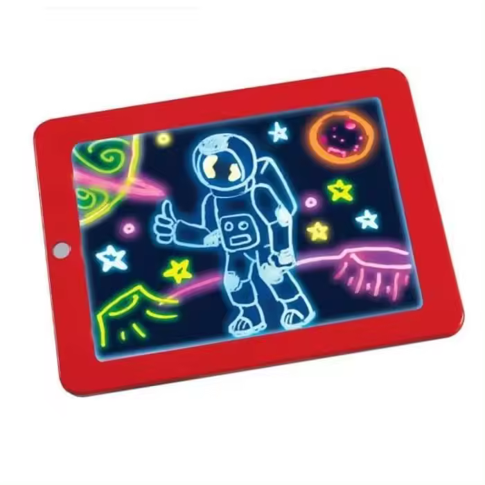 3D OHP with Luz LED que Brilla EN LA Oscuridad, tablero de escritura de juguete - 1