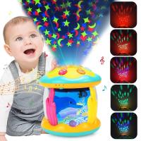Juguetes Educativos Sensoriales Para Bebés 1-3 Años Proyector De Luz Mar Musicial Montessori Regalos Para Niños Con Edad De Torcedura - details 14