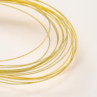 Hilo De Cobre Para Joyería 2M 14K/18K Gold Color Plated Brass Para Embossing DIY Material De Joyería Hecho a Mano - details 5